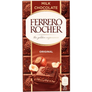 Ferrero Rocher млечен шоколад с лешник 90 гр.